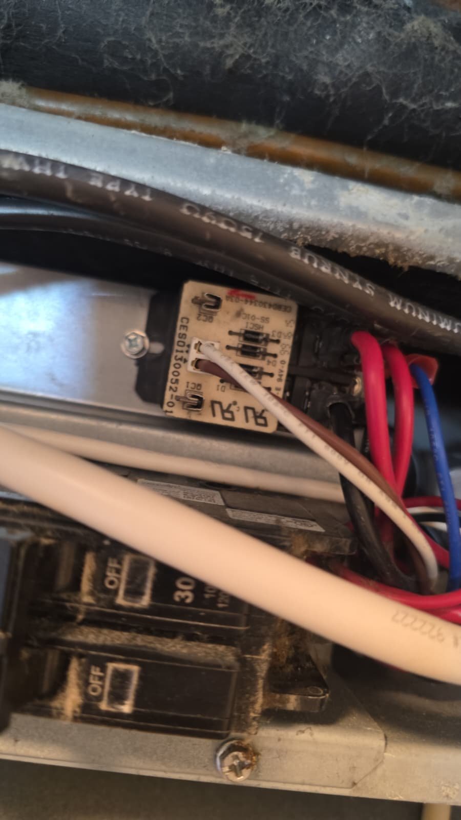 Testing air handler relay operation after replacement in Tampa, FL 33615