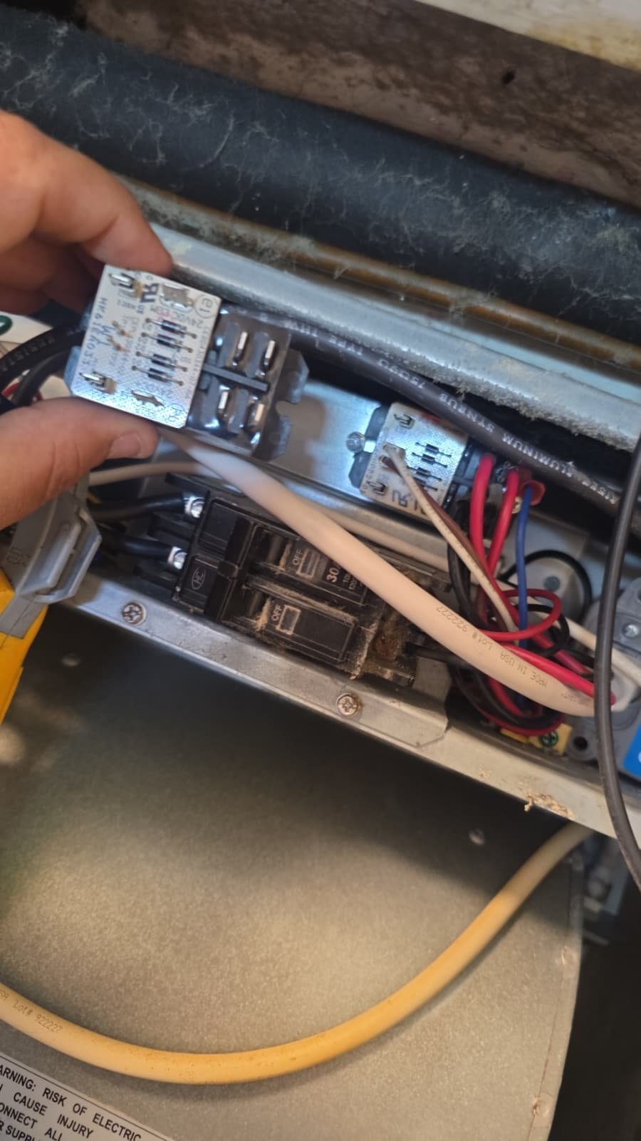 Completed air handler relay replacement for Tampa, FL 33615 HVAC unit