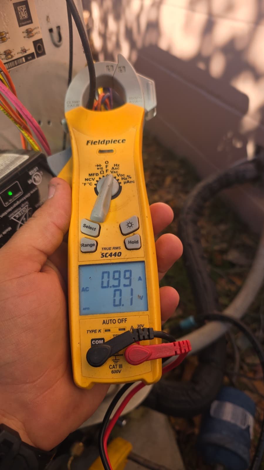 Older duct insulation evaluated during AC maintenance in Lutz, FL 33549