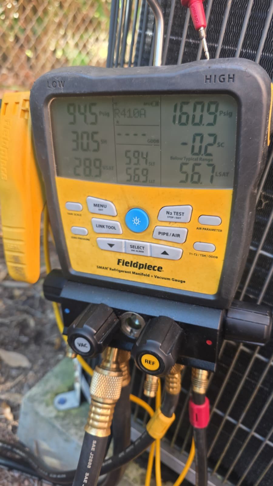 AC tune-up and blower cleaning visit in Lutz, FL 33549