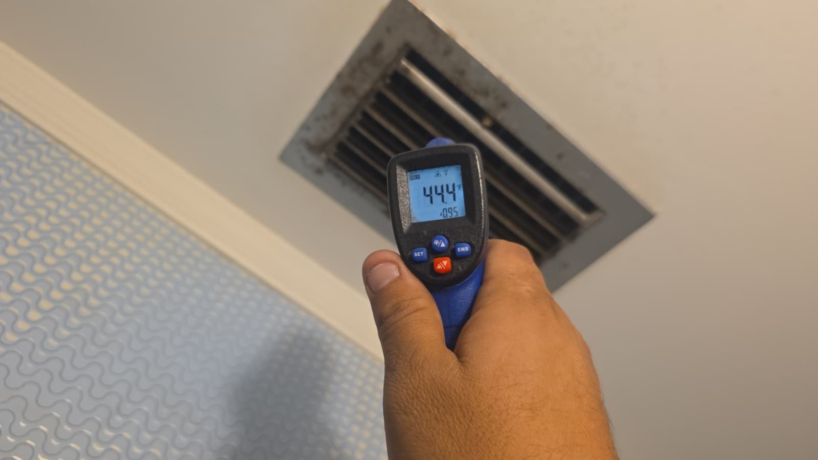 AC tune-up inspection on air handler in Lutz, FL 33549