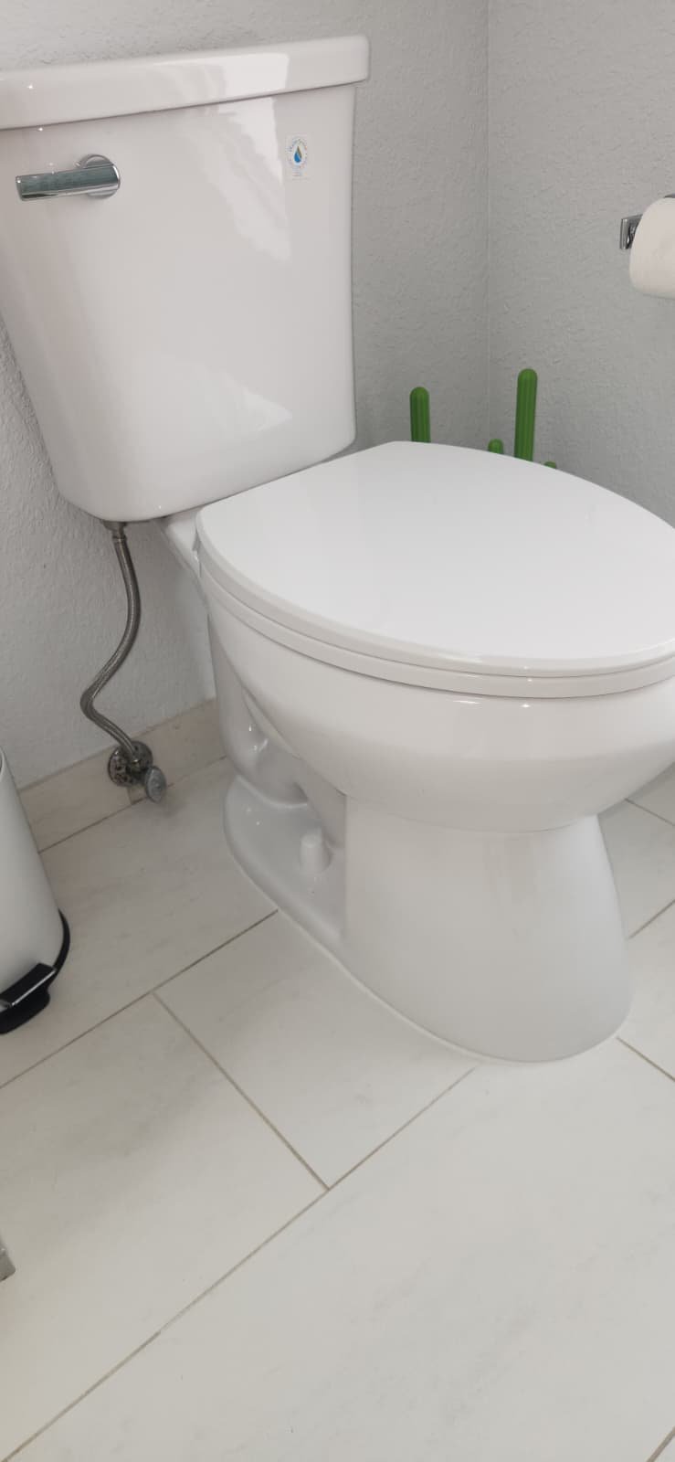 New shutoff valve and toilet water line installed in St. Petersburg, FL 33715 home