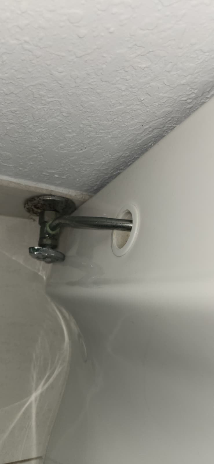 New customer supplied toilet installation in St. Petersburg, FL 33715 bathroom