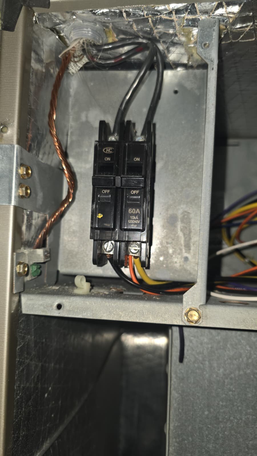 Air handler relay wiring check for heating repair in Zephyrhills, FL 33540