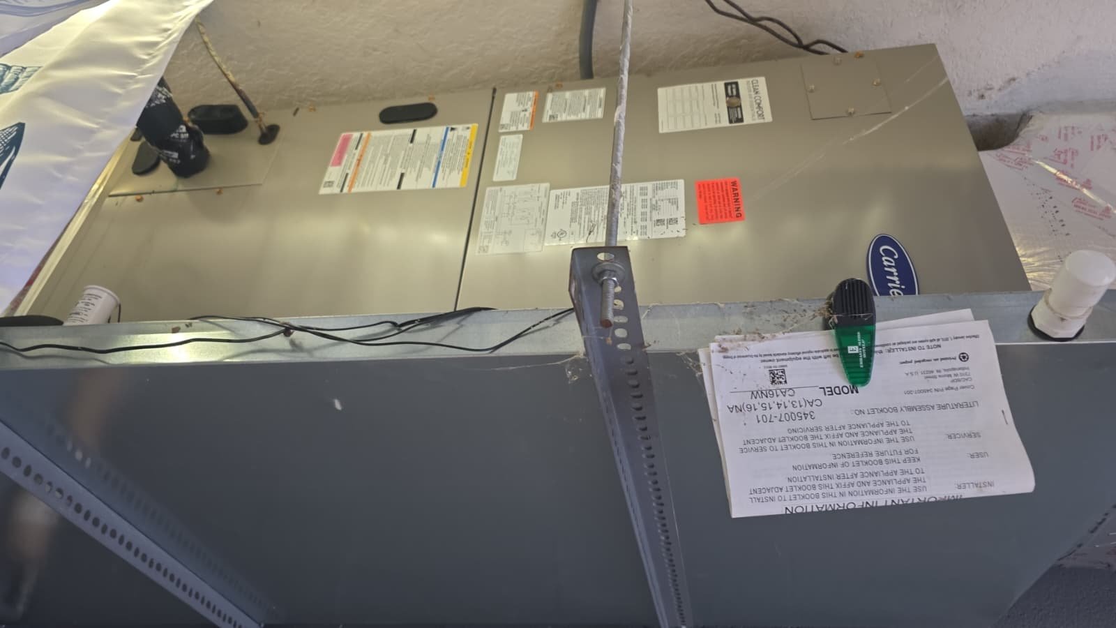 AC heating troubleshooting with thermostat reset in Tampa, FL 33625 home