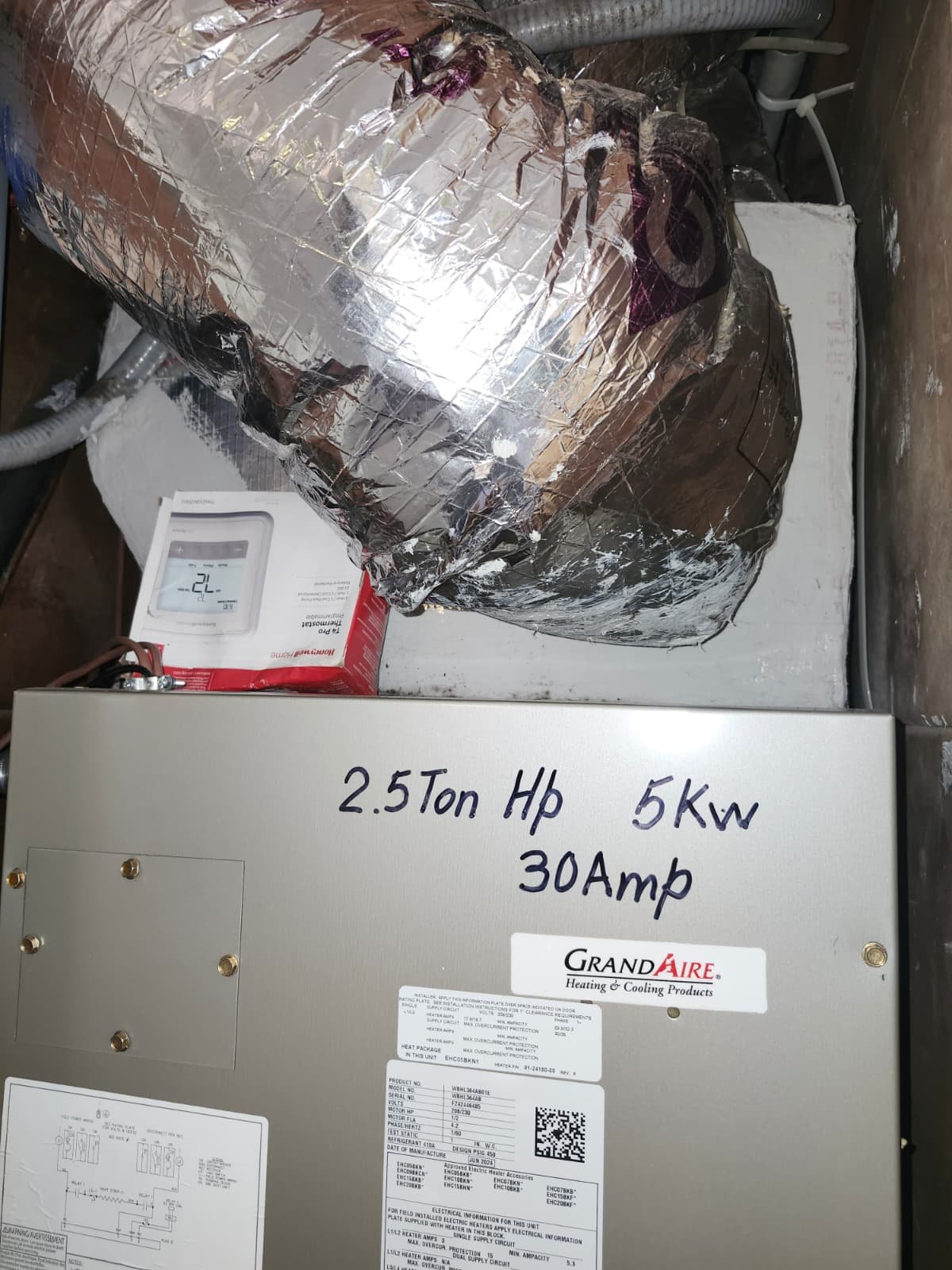 AC unit evaluated for UV light upgrade and duct cleaning in Tampa, FL 33617