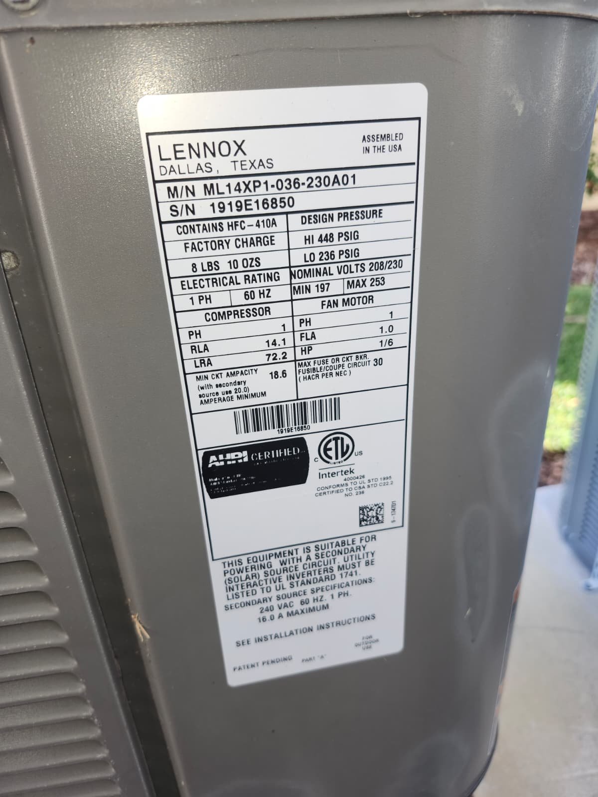 AC system blower cleaning and inspection in Tampa, FL 33634