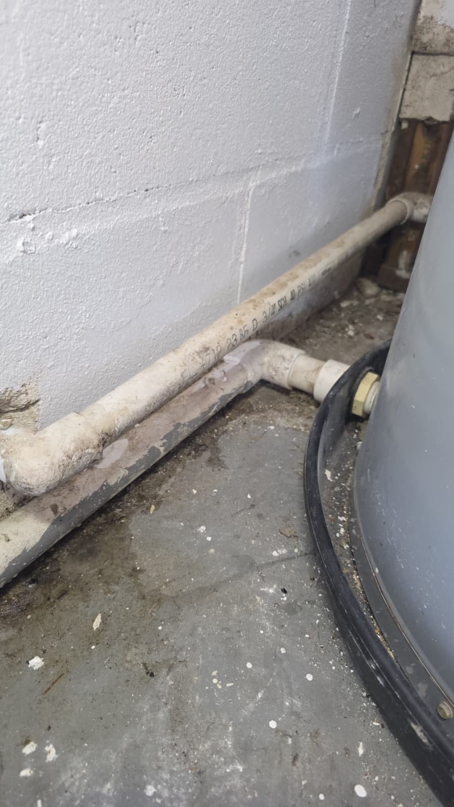 AC drain line with new PVC clip for proper level in New Port Richey, FL 34653