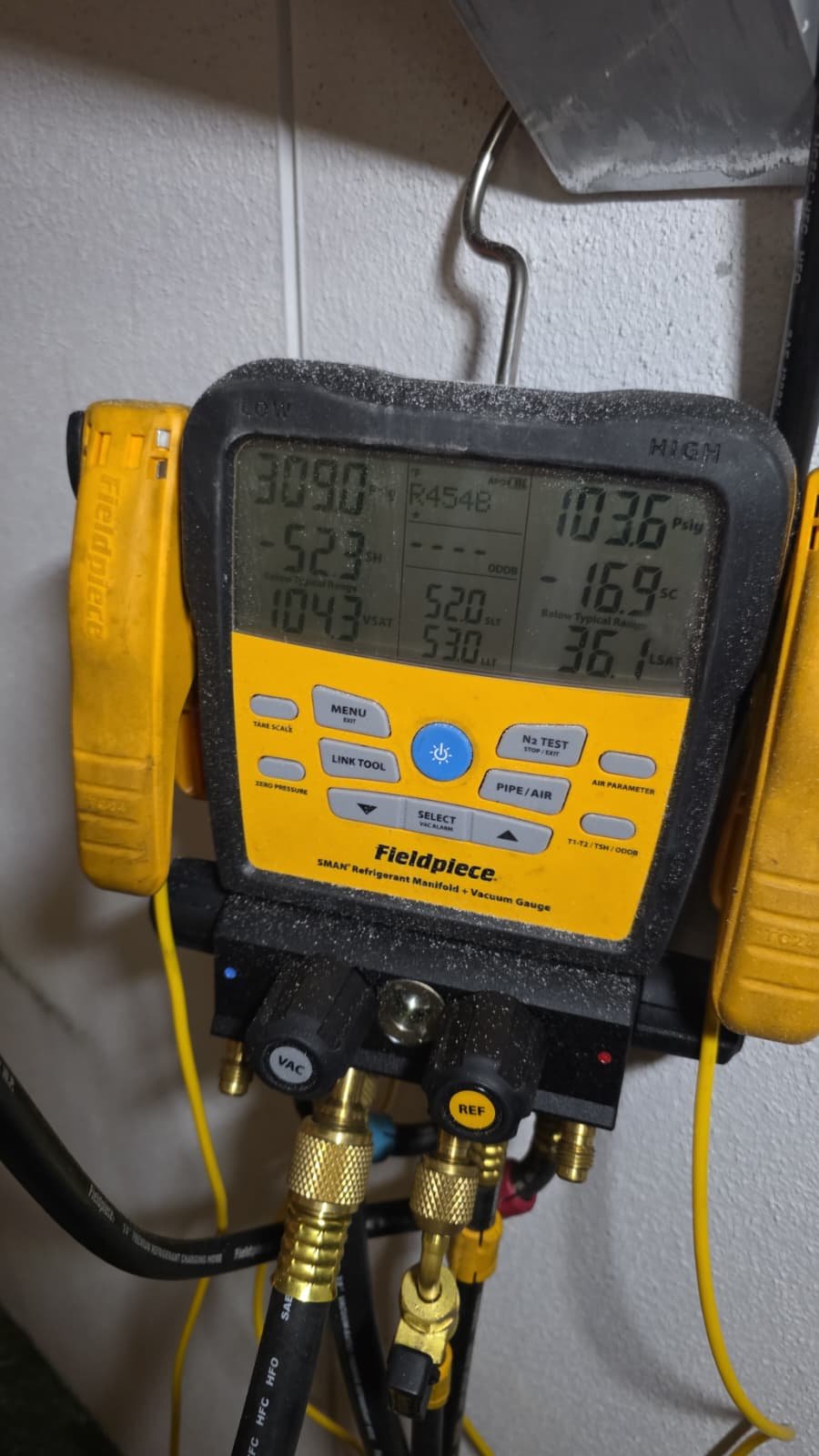 AC blower wheel cleaning inspection in Tampa, FL 33606