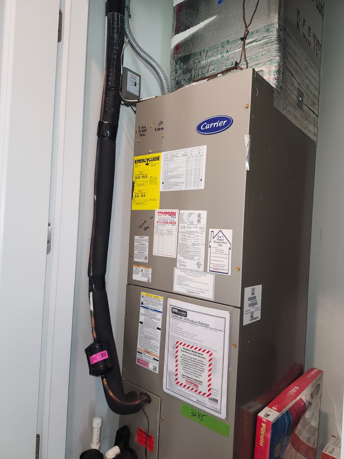 Heat pump repair and HVAC maintenance in Land O' Lakes, FL 34638