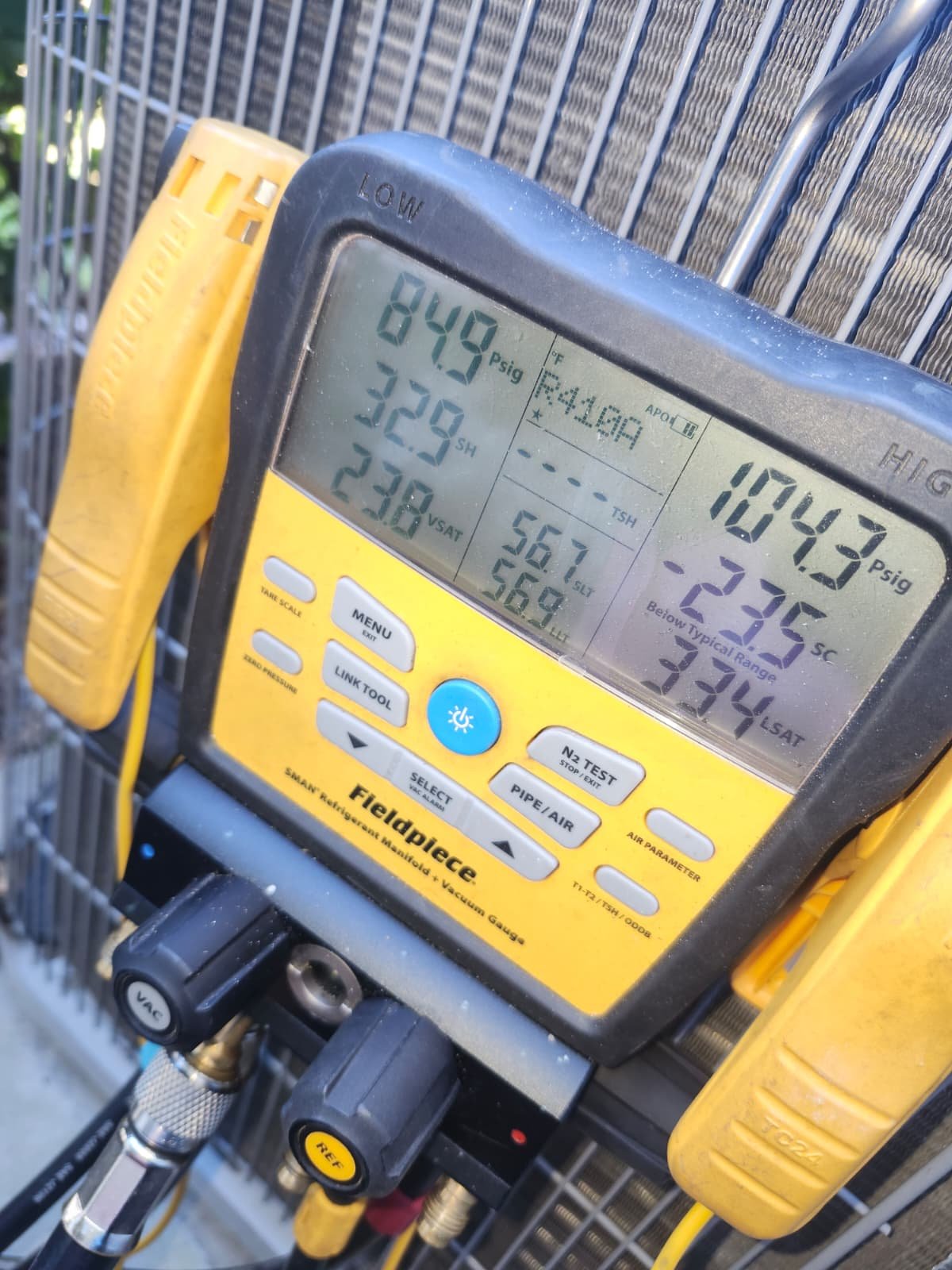 Troubleshooting short cycling condenser on heat mode in Land O' Lakes, FL 34638