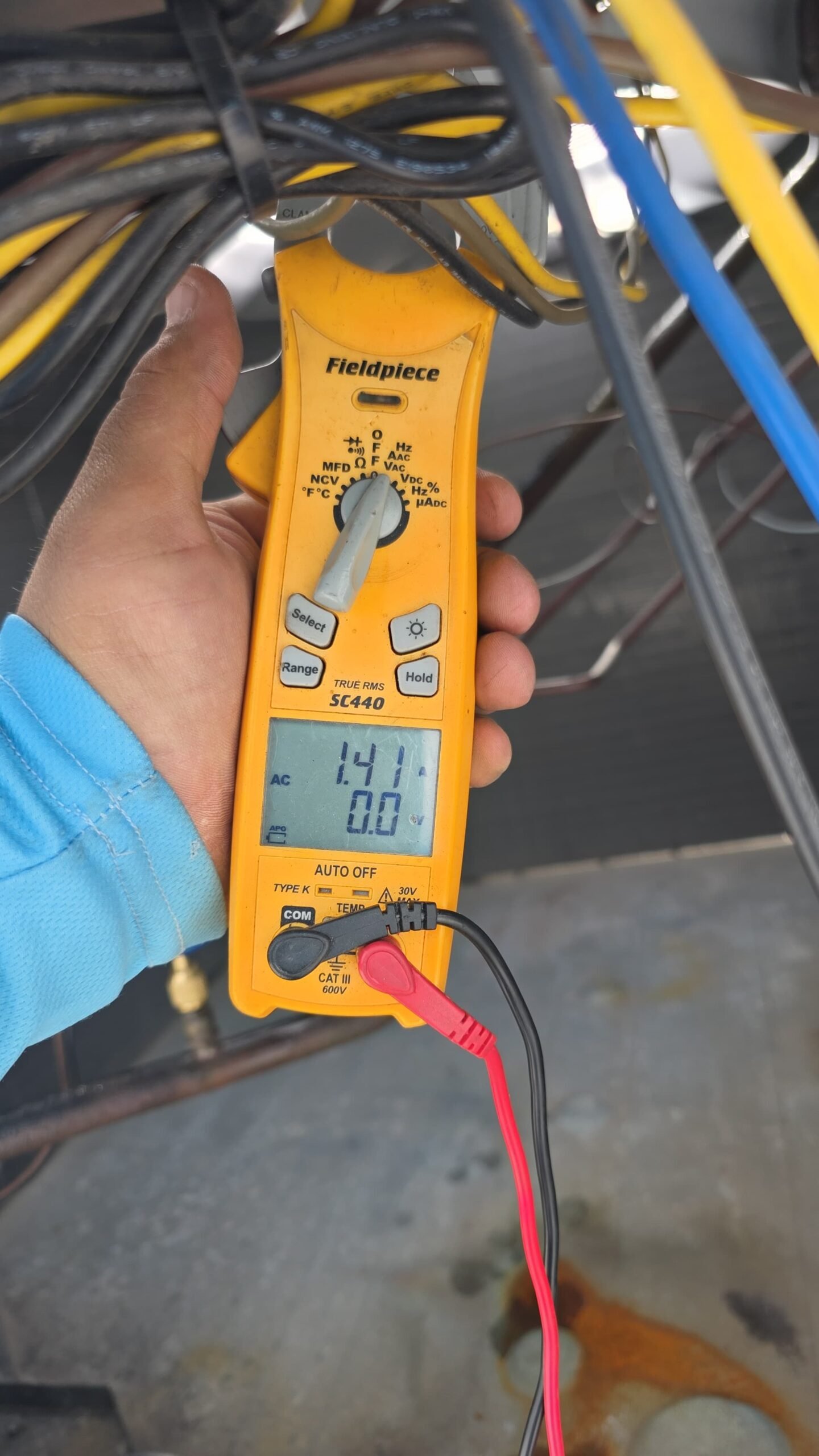 Drain line cleaning during quarterly HVAC maintenance in Tampa, FL 33634