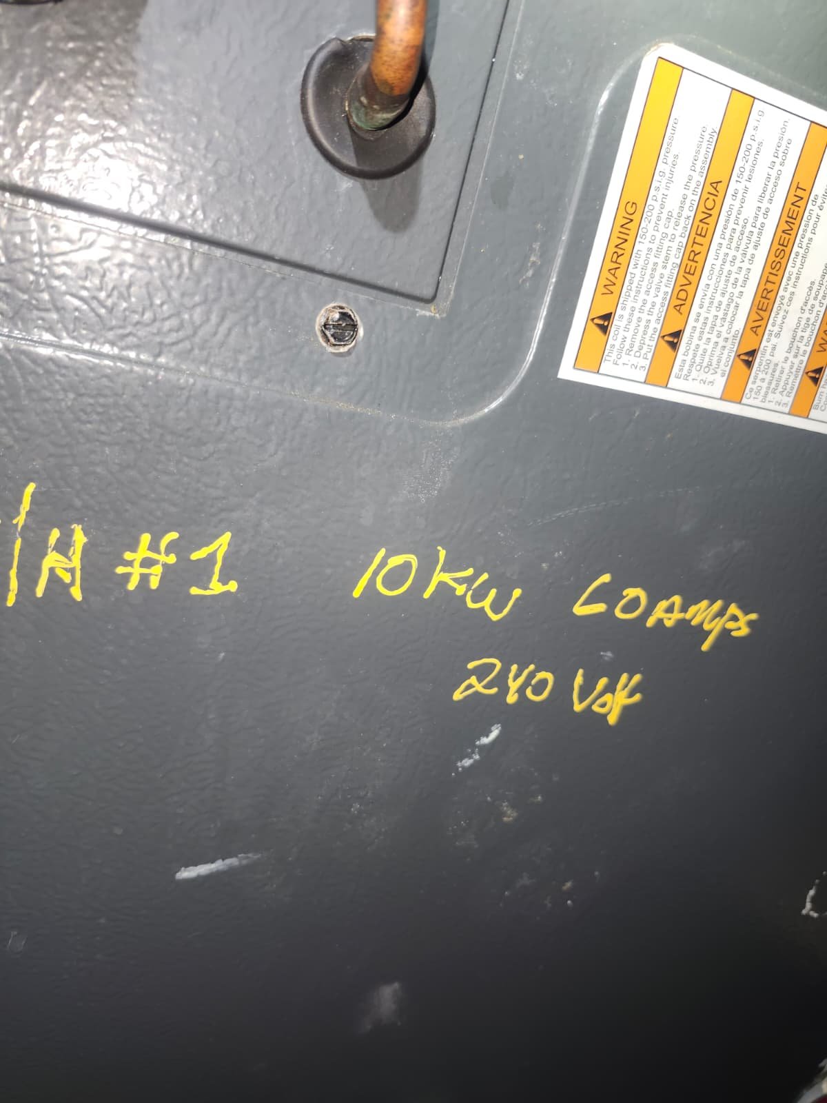 First-floor AC system inspected for maintenance in Clearwater, FL 33755