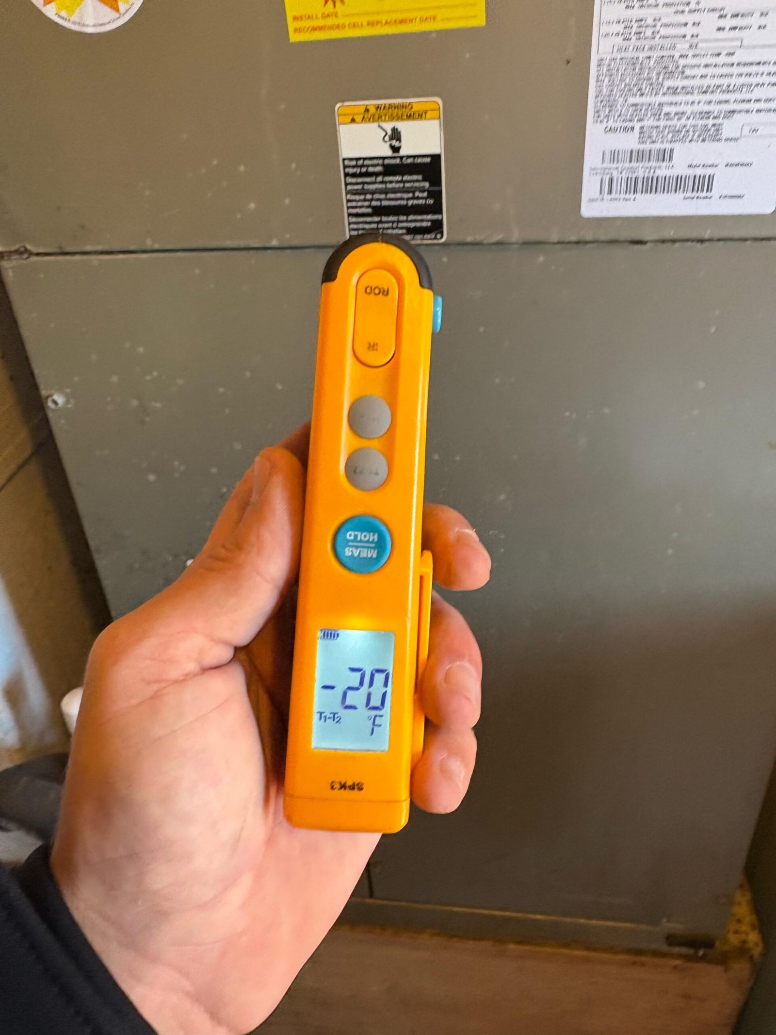 Heat strip and sequencer issue found during AC repair in Tampa, FL 33625