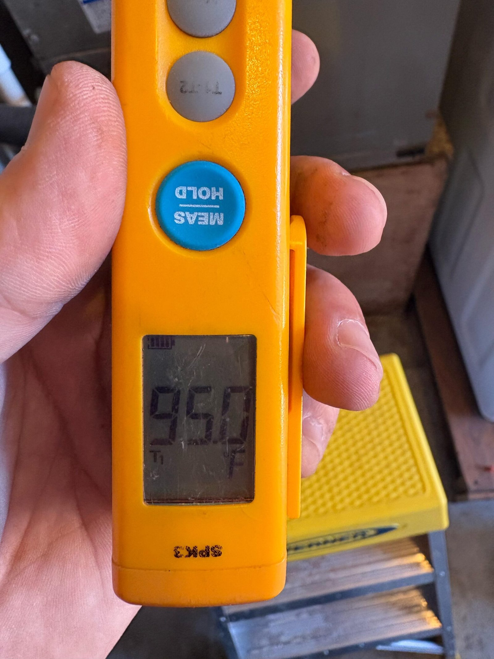 Detailed view of AC wiring tightened during maintenance in Tampa, FL 33625