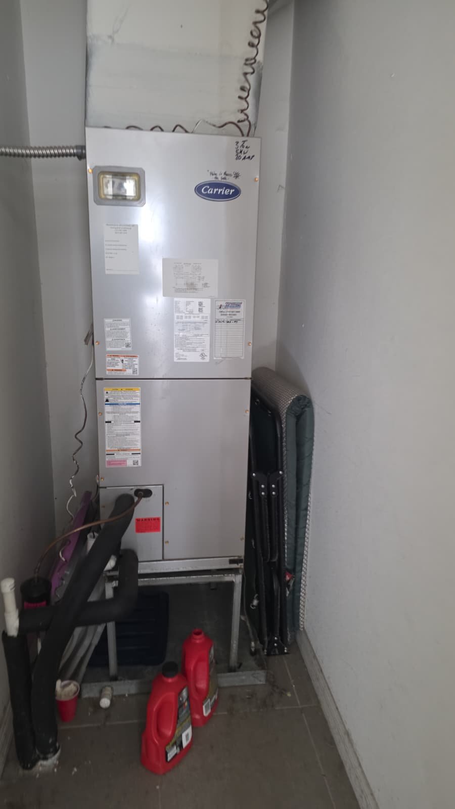 AC system inspection recommending UV light in Wesley Chapel, FL 33545