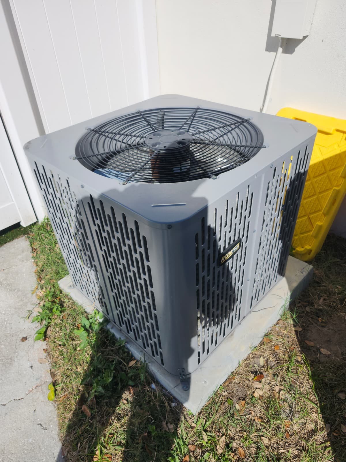 New electric heater replacement in utility area in Largo, FL 33774