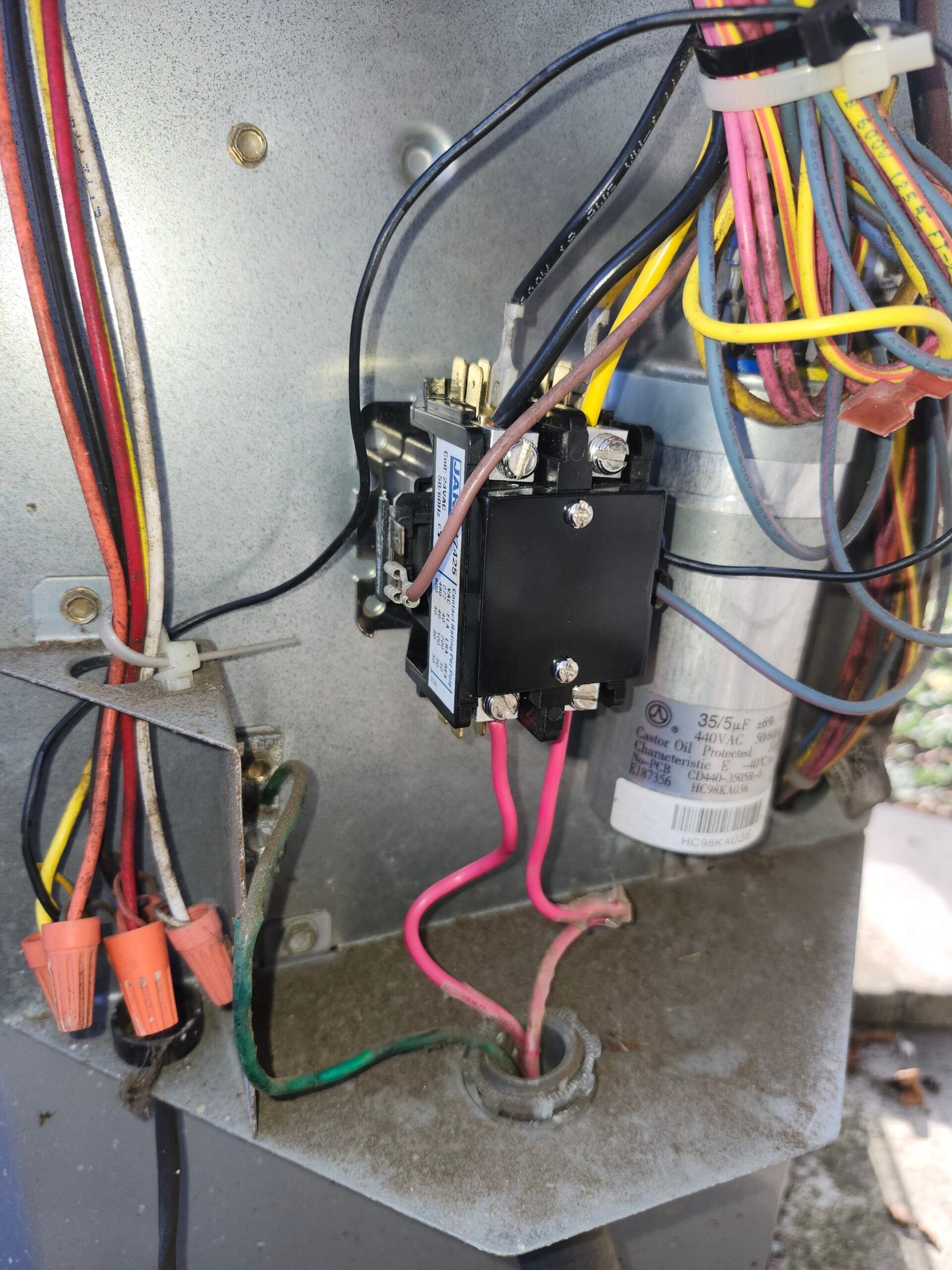 AC system electrical inspection after compressor noise issue in Tampa, FL 33612