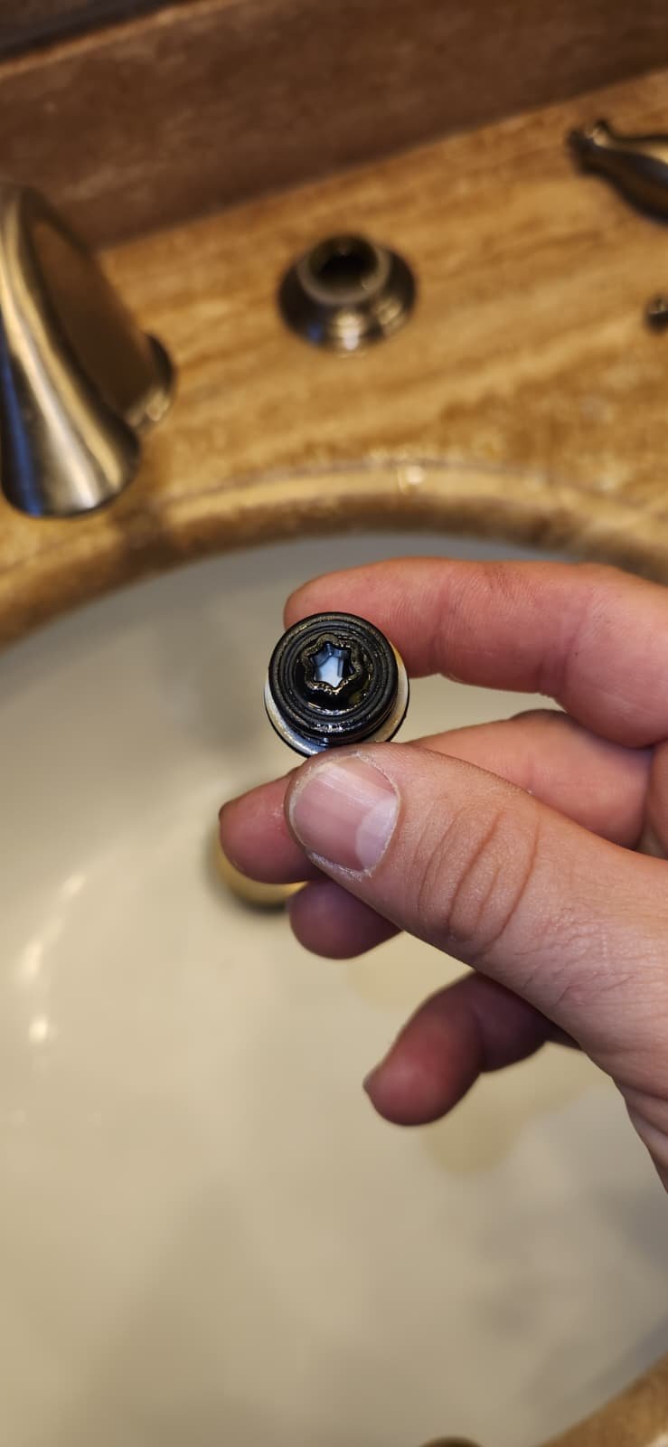 Kitchen drain strainer replacement in Tampa, FL 33618