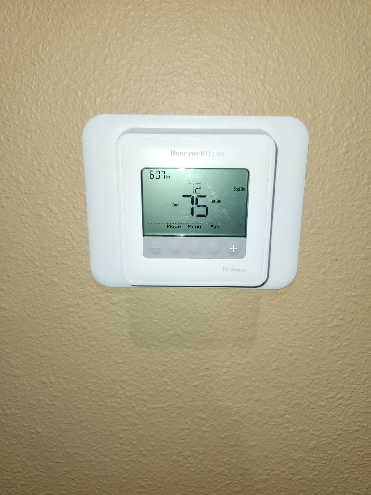 Detail of new Honeywell zoning damper motor setup in Lutz, FL 33559 attic space