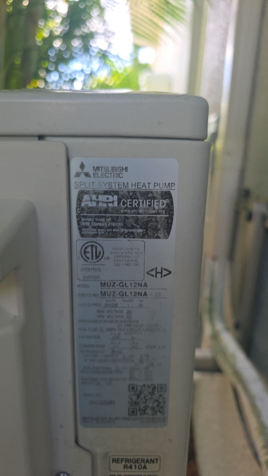 Outdoor mini-split unit inspection and cleaning in Apollo Beach, FL 33572