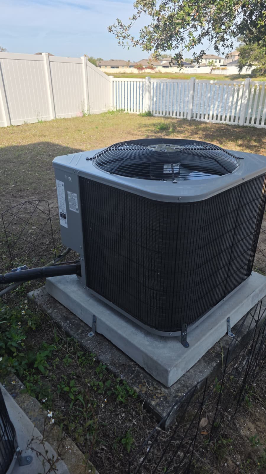 HVAC components inspected during AC maintenance visit in Ruskin, FL 33570