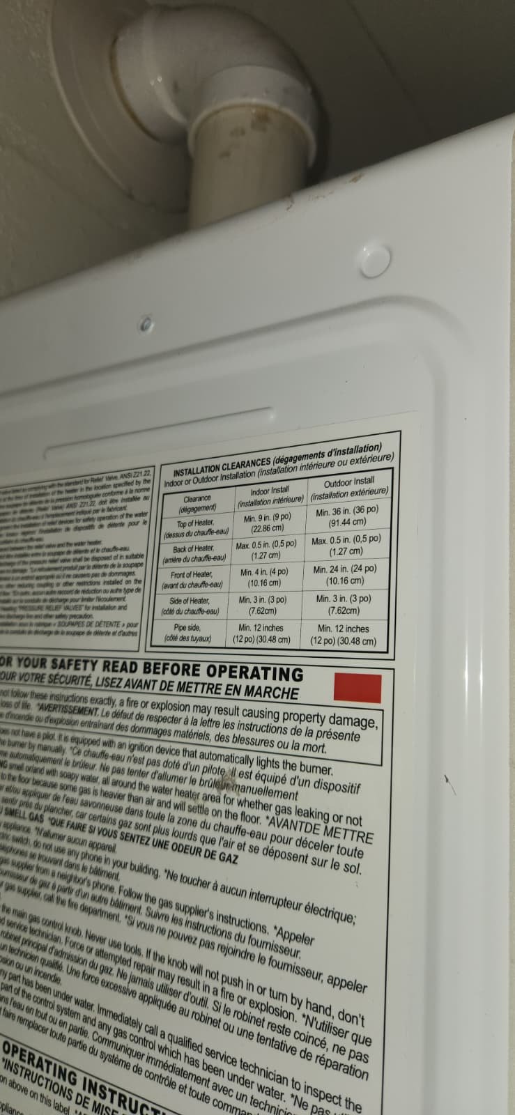 Detailed water heater inspection report and safety check in Tampa, FL 33626