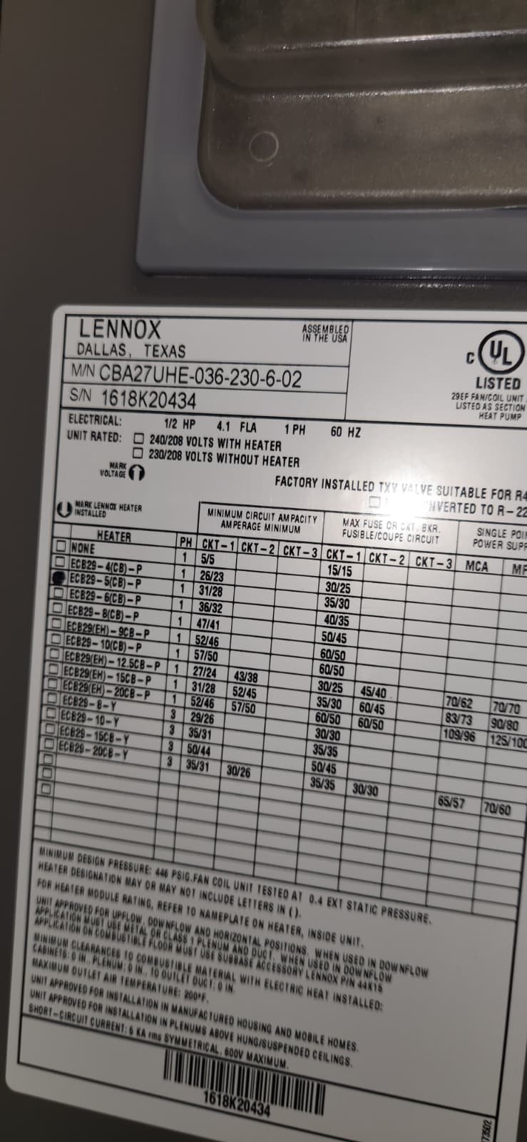 Tampa FL 33634 AC tune-up adjusting thermostat and controls