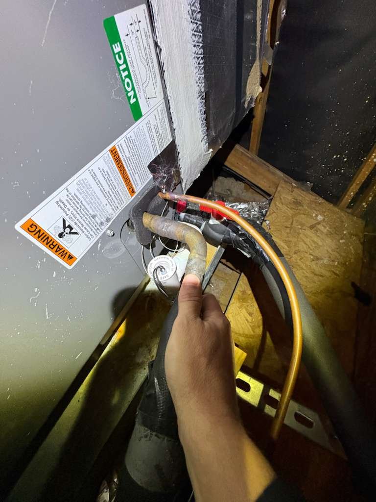 Air handler and supplemental heater installed for Daikin system in Valrico, FL 33596