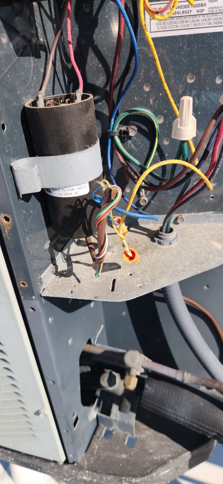 Final inspection of new electric heater replacement in South Pasadena, FL 33707