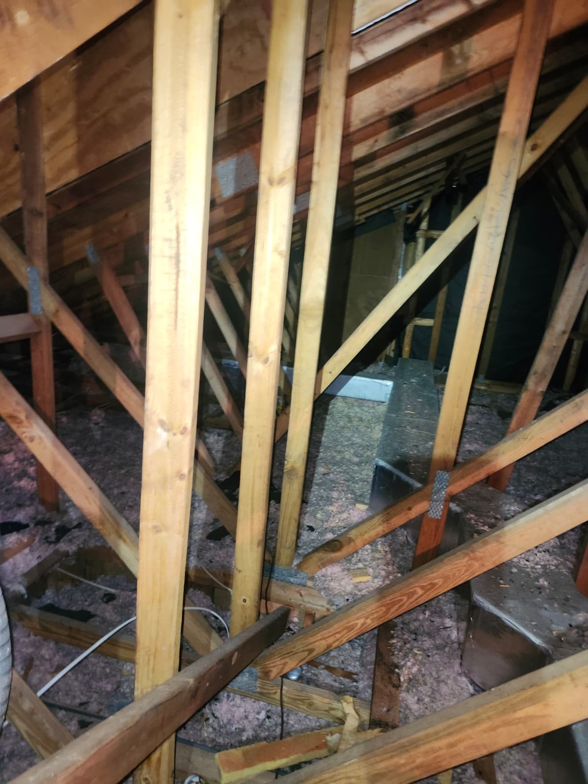 New duct boots and grills installed as part of ductwork replacement in Clearwater, FL 33763