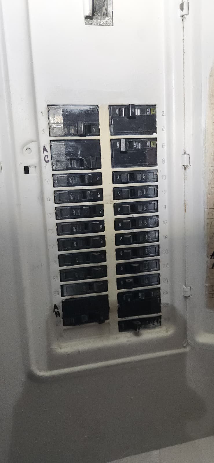 Cleaned components after home maintenance visit in Lakeland, FL 33801