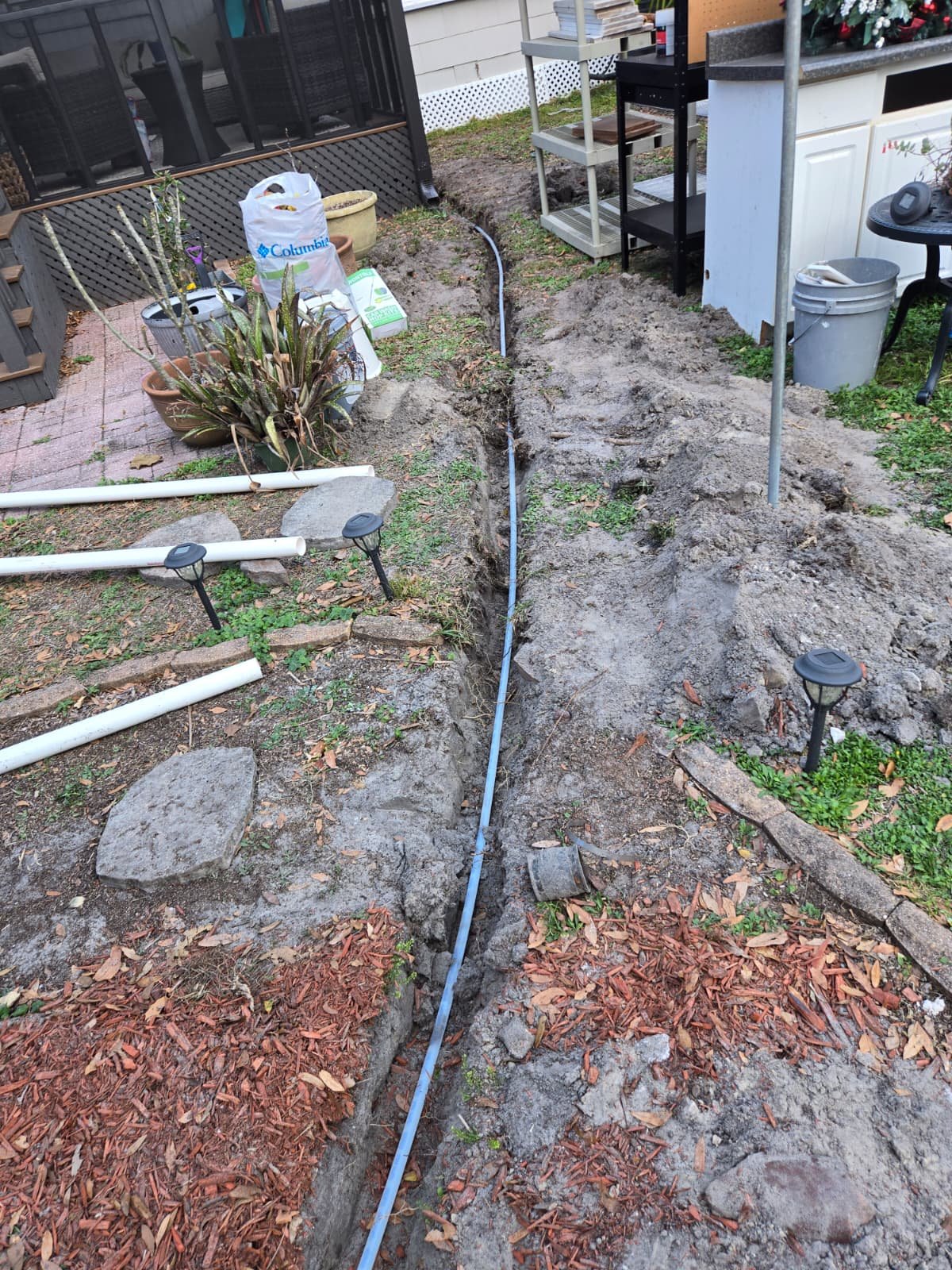 New water supply installation Tampa, FL 33604