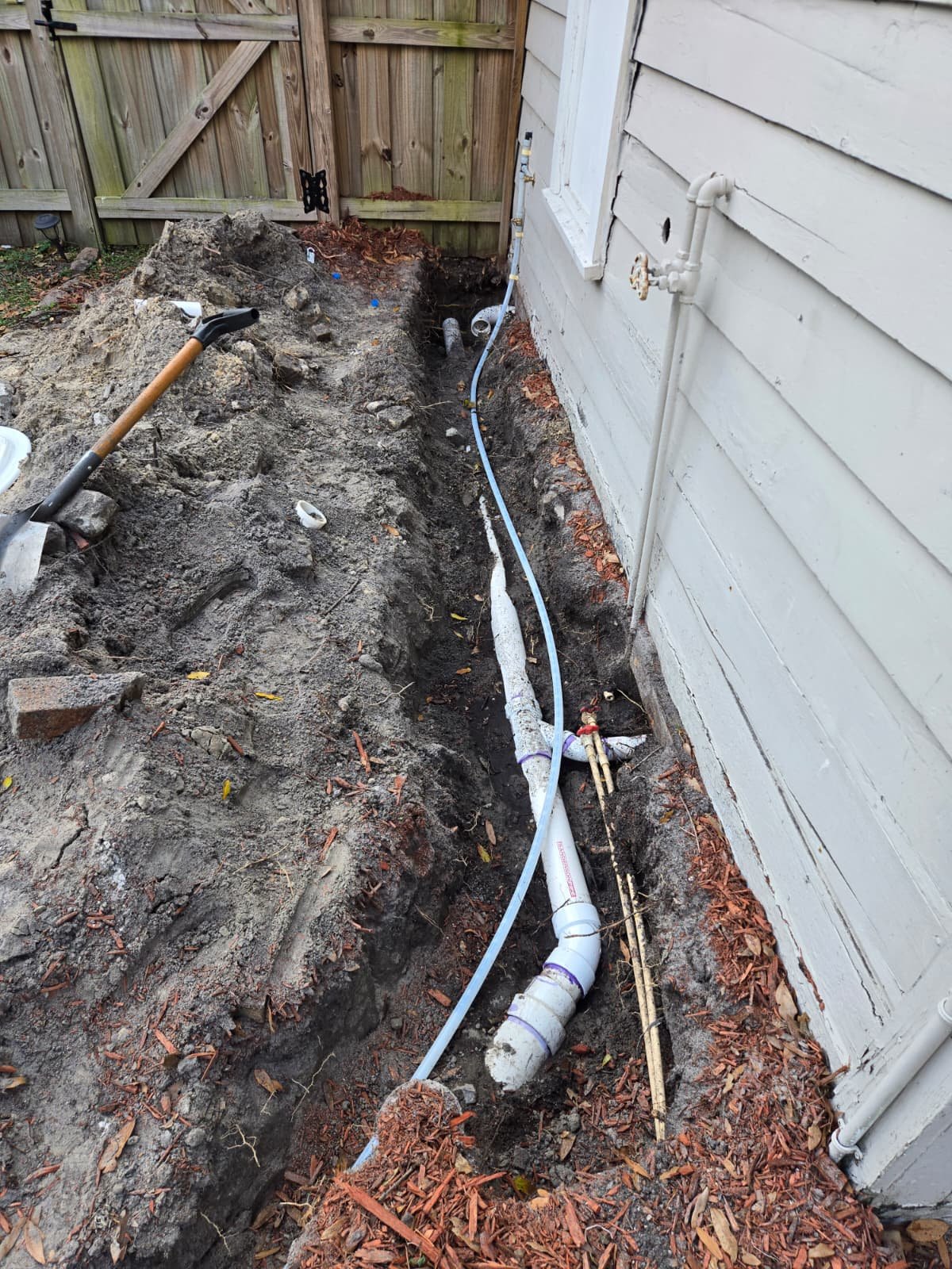 Residential sewage and water supply installation Tampa, FL 33604