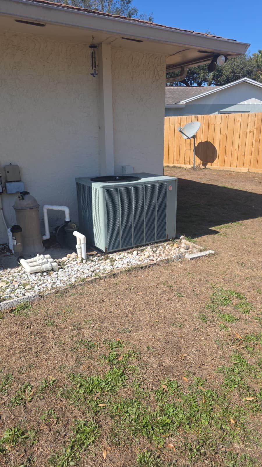 Organic growth buildup on AC components in Valrico, FL 33594 tune-up