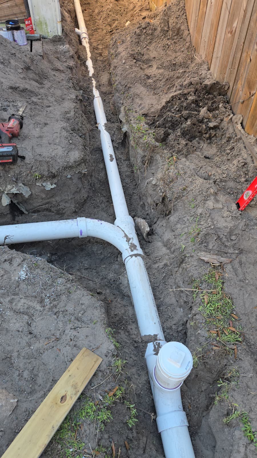 Sewer pipe replacement plumbing Tampa, FL 33603