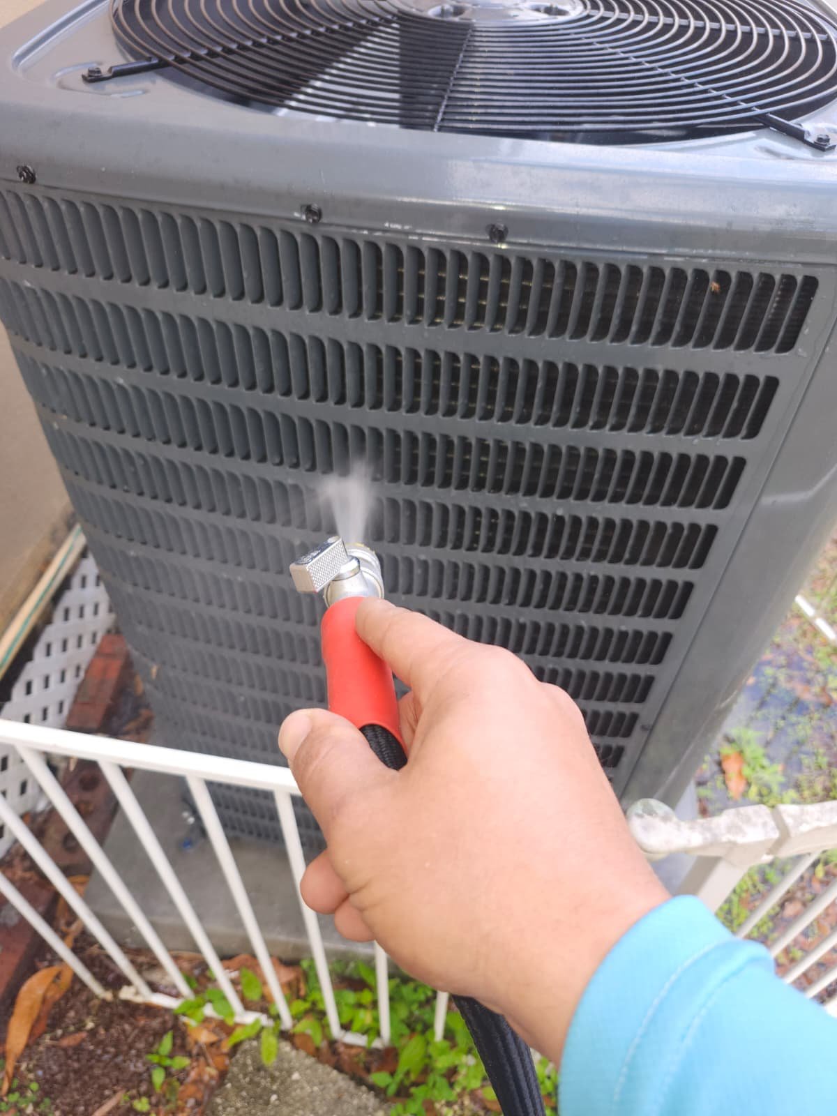 HVAC tune-up with attic inspection in Tampa, FL 33610