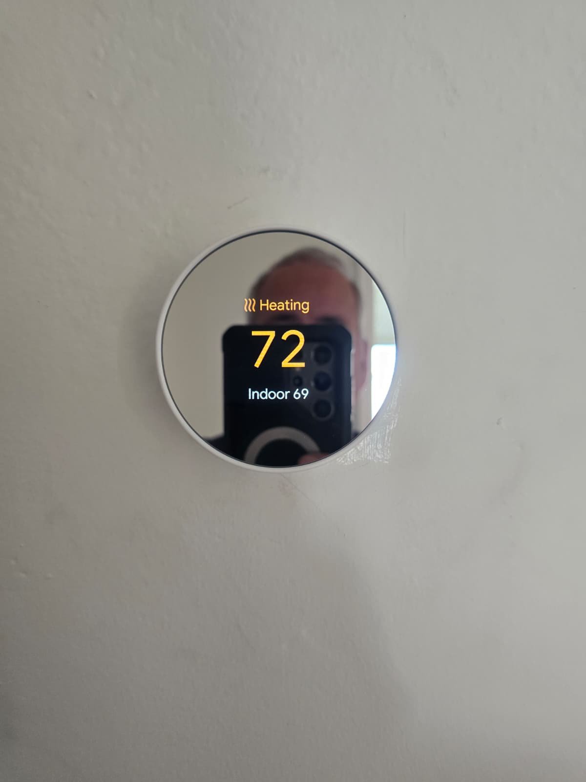 Nest thermostat installed for schedule-based AC and heat control in St. Petersburg, FL 33702