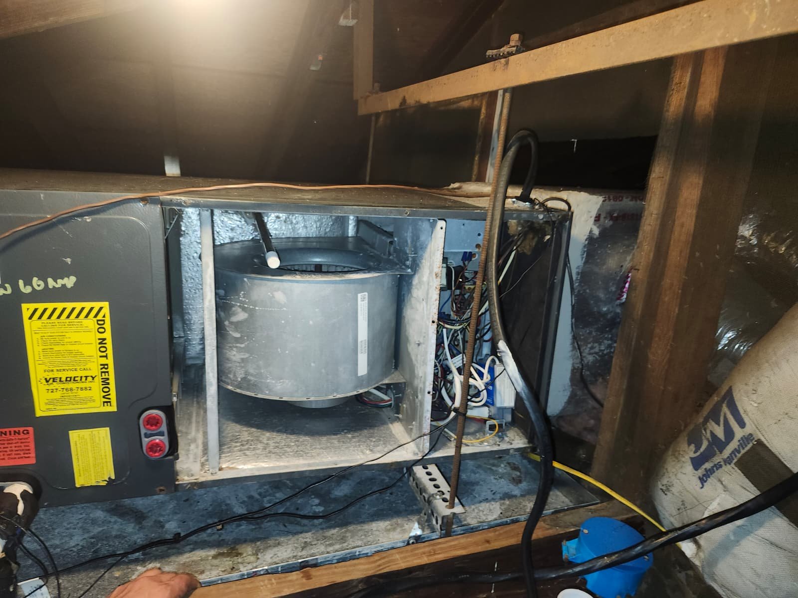 HVAC equipment inspection in Clearwater, FL 33756