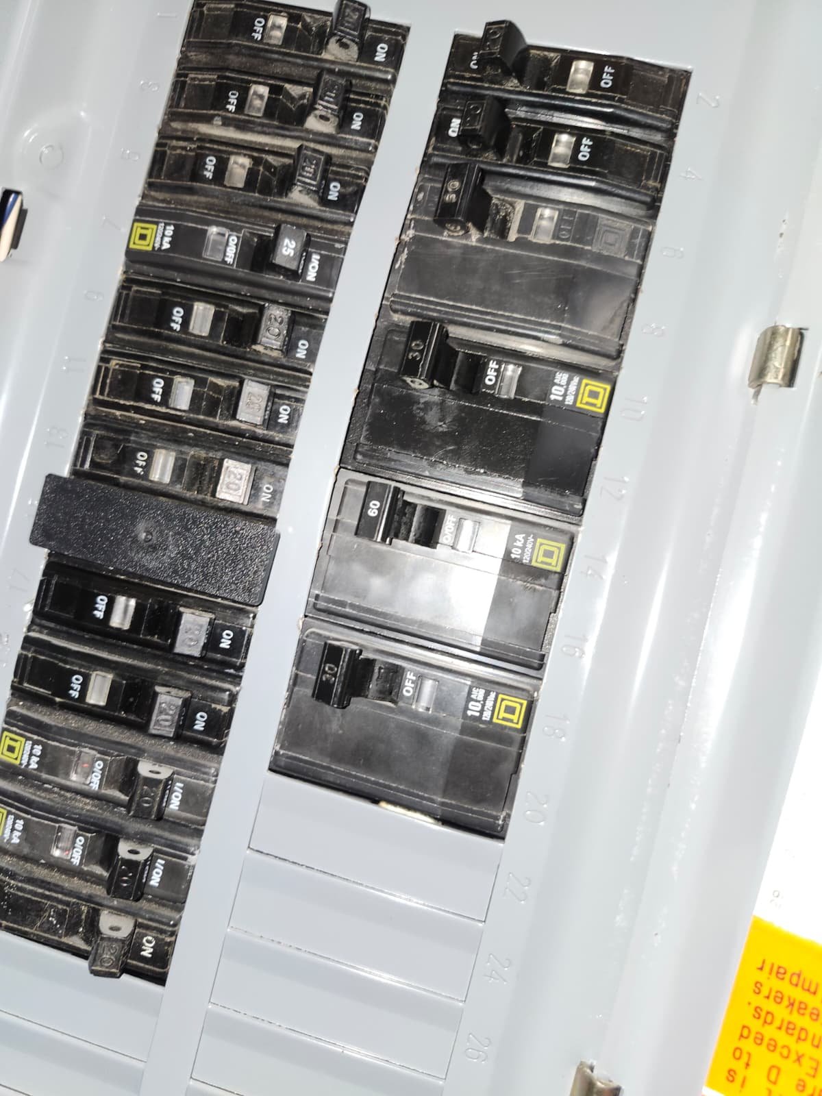 Aging commercial HVAC unit inspected during quarterly service in Tampa, FL 33634