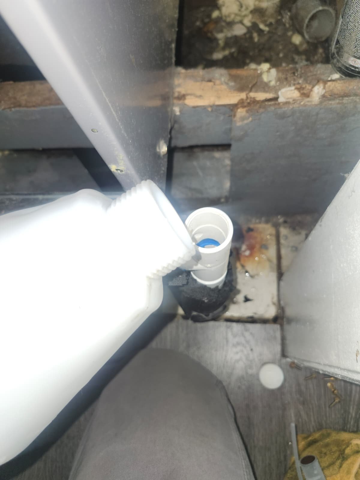 Capacitor out of range on condenser discovered in Tampa, FL 33618