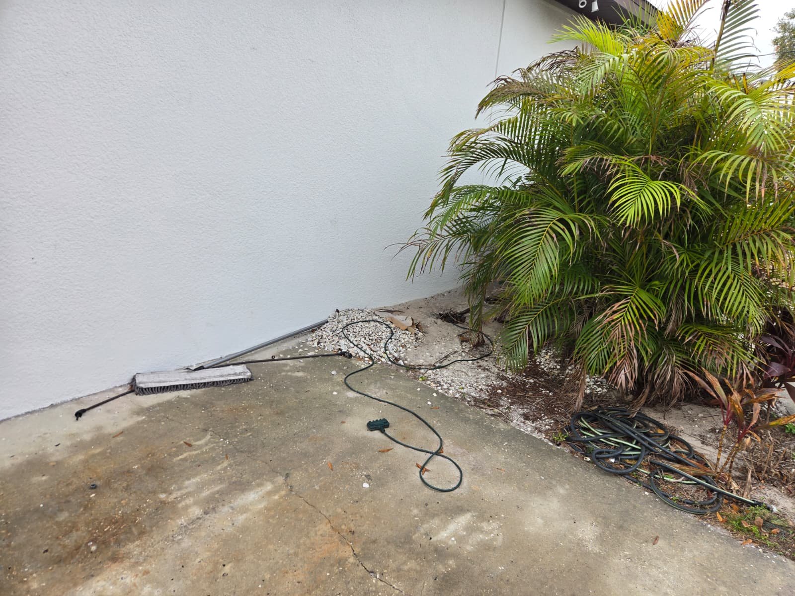 Bathroom plumbing rough-in with PVC and PEX piping in Tampa, FL 33611