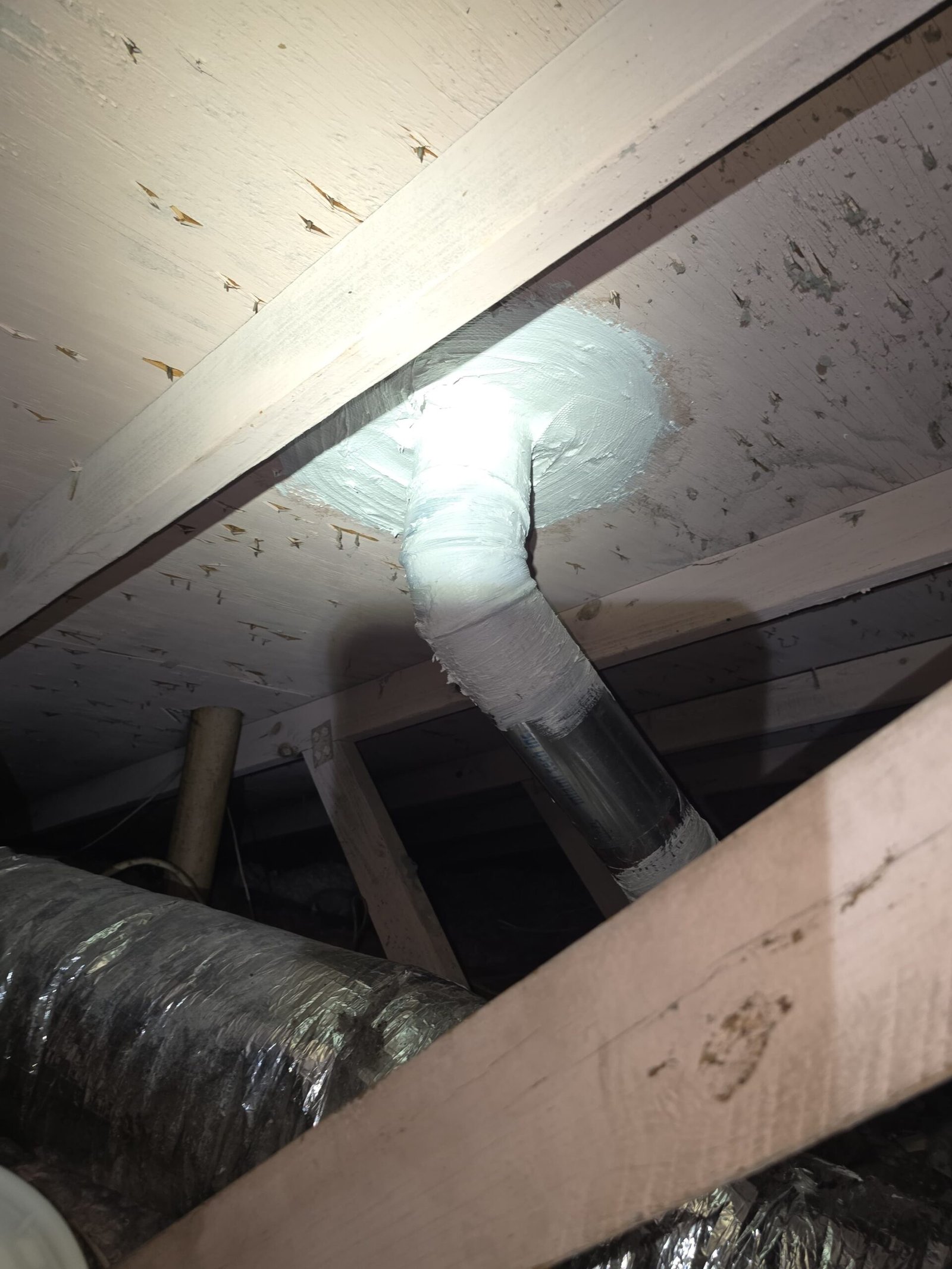 Dryer ductwork through wall in Clearwater, FL 33759