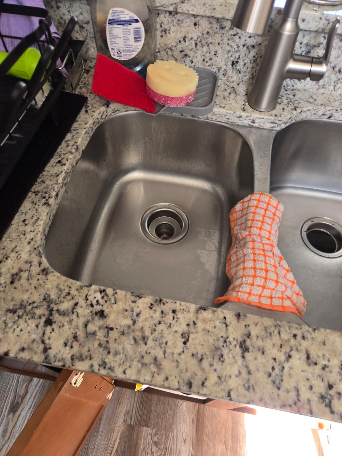 Under-sink p-trap disassembly and cleaning service in Riverview FL 33579