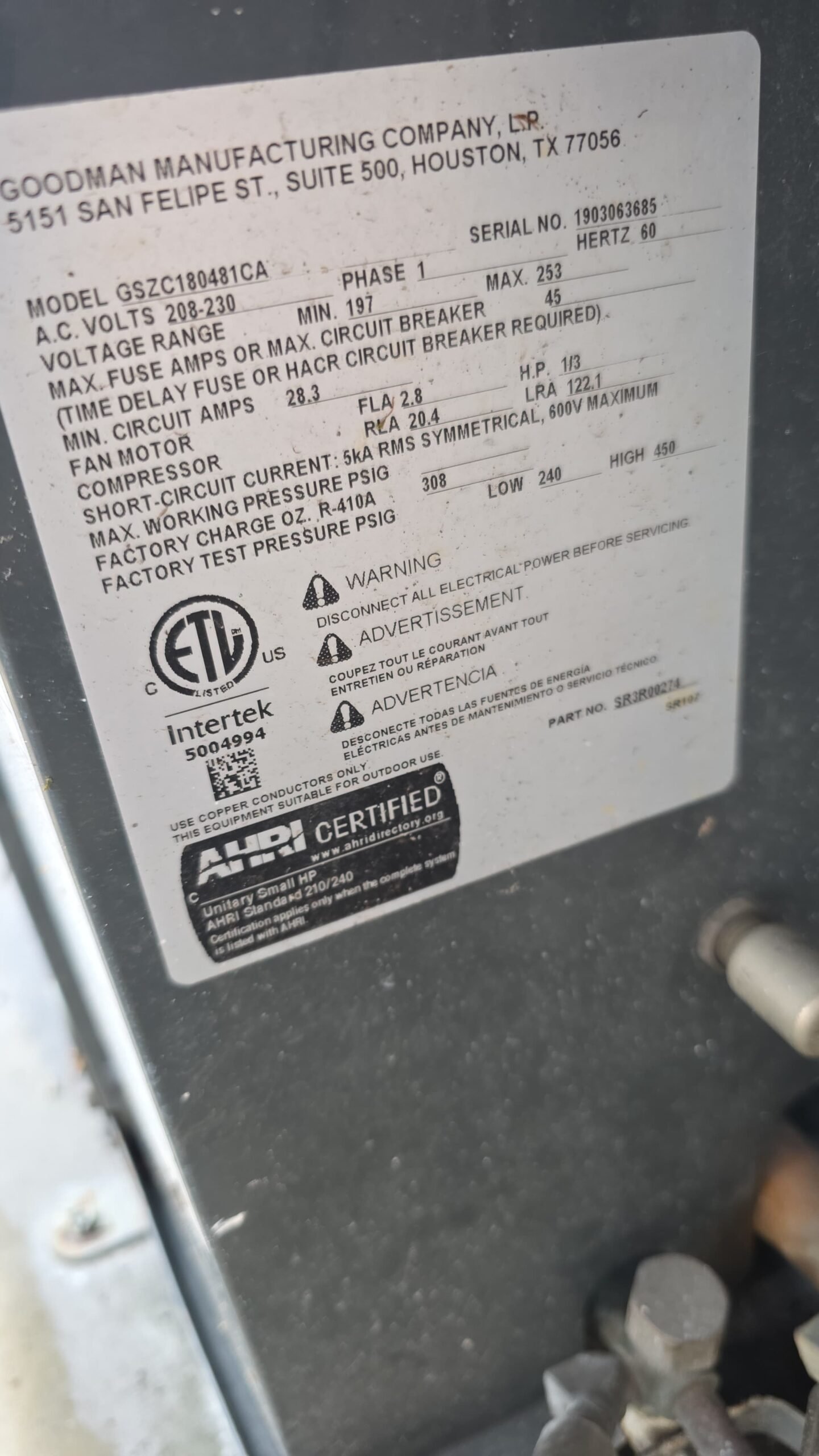 Premium HVAC maintenance service in Tampa, FL 33637 under therapy plan visit