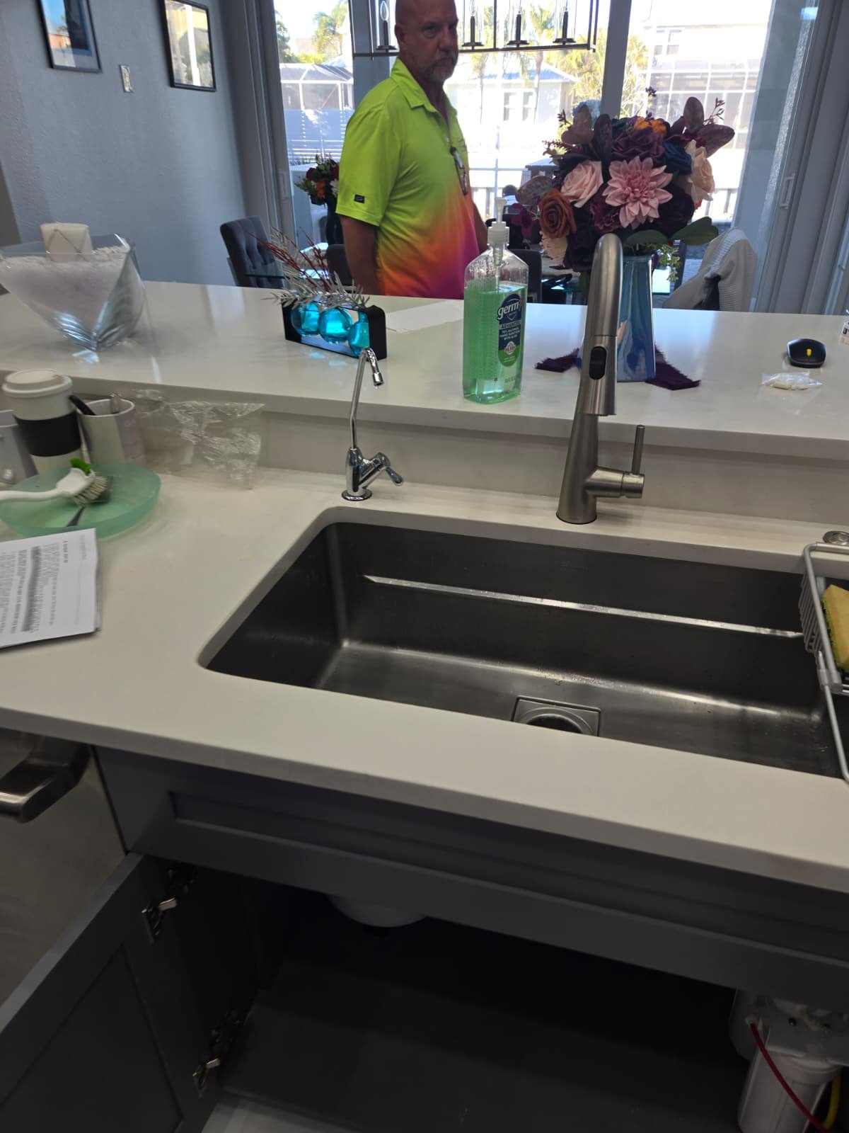 Plumbing piping for reverse osmosis system in Apollo Beach, FL 33572 home