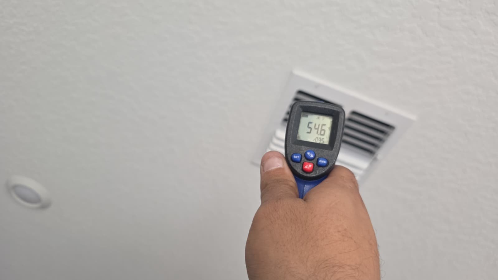 Wall preparation for new thermostat install in Palmetto, FL 34221 home