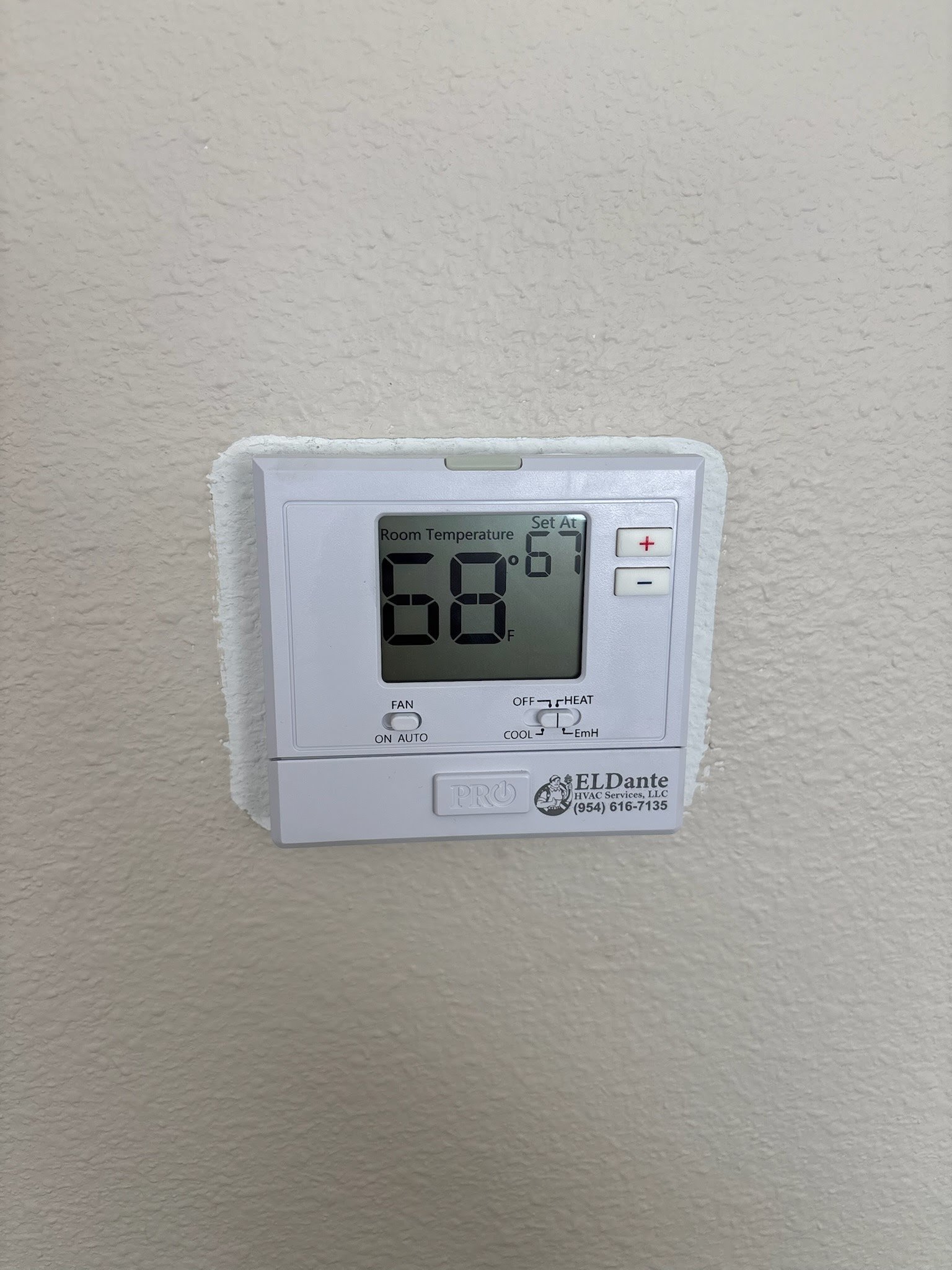 New Honeywell T4 Pro thermostat installation in Palmetto, FL 34221
