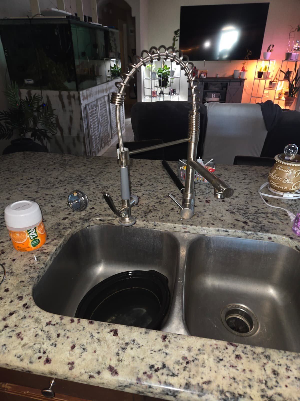 Water heater inspection during plumbing check in Land O' Lakes, FL 34639