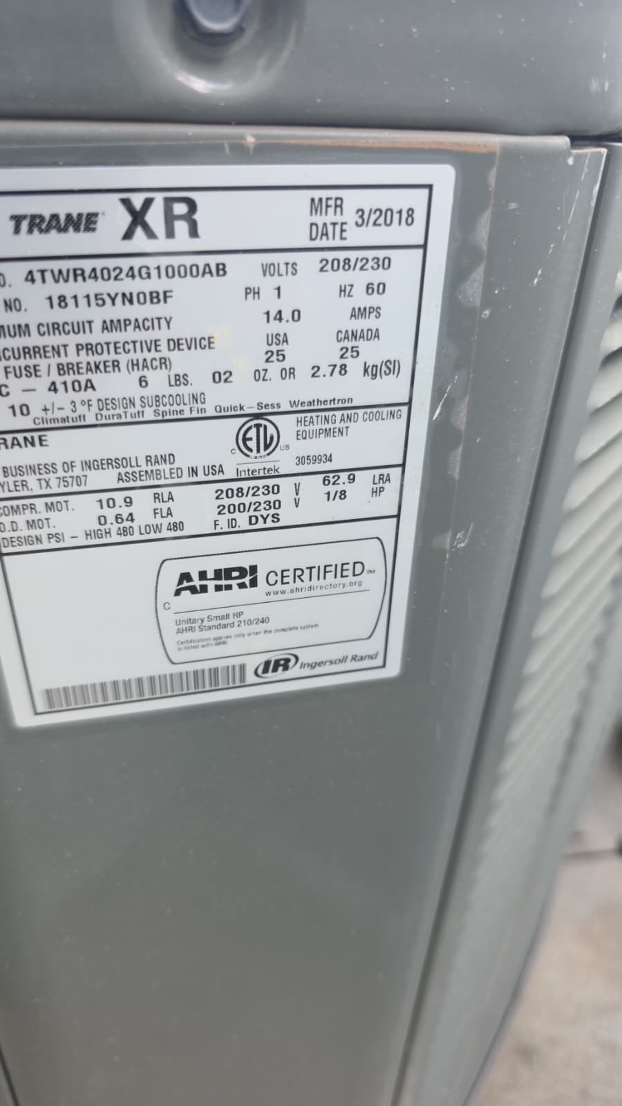 Routine HVAC system check in Tampa, FL 33615